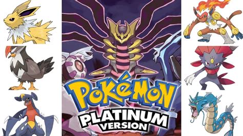 pokemon platinum best team